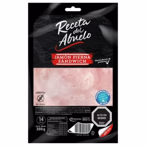 Jamón Pierna Sandwich Tradicional 200 gr